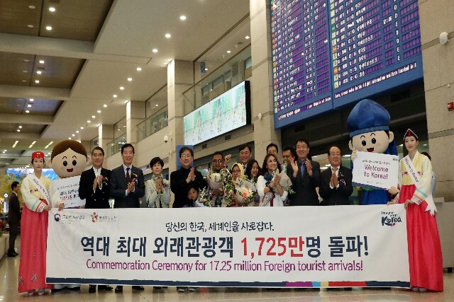 Korea Menyambut Wisatawan ke-17.25 Juta: Wisatawan Asal Indonesia!